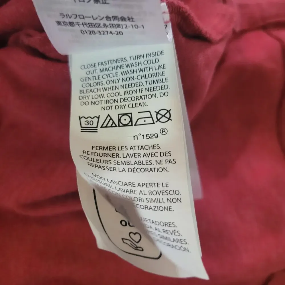 Polo Ralph Lauren Size XXL Men's Classic Fit‎ Short-Sleeve Polo Dusty Red